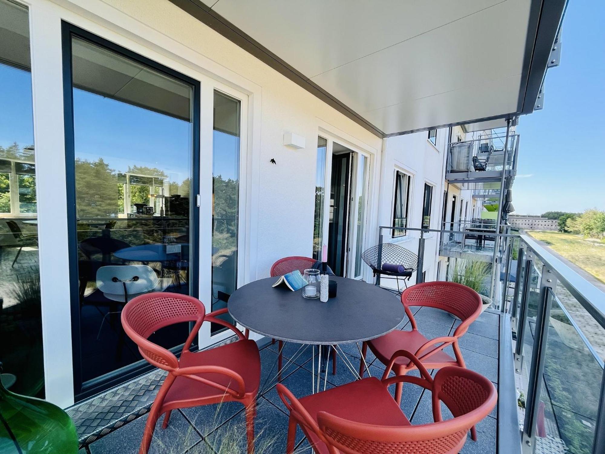 Ferienwohnung Marepineta Im Haus Zudar Prora Остзебад Бинц Екстериор снимка